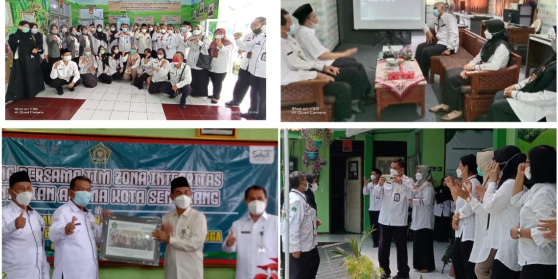 Sukseskan ZI, Kemenag Kota Semarang Studi Banding ke Kemenag Purbalingga