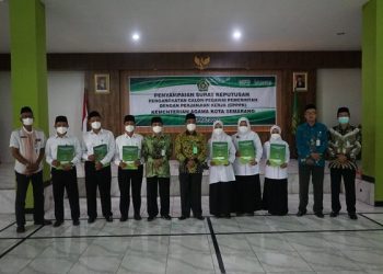 Penyampaian SK CPPPK di Lingkungan Kemenag Kota Semarang