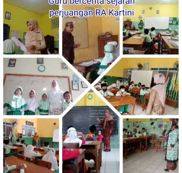 Peringati Hari Kartini 2022, MI Futuhiyyah Palebon Ajak Siswa Menyanyikan Lagu RA Kartini dan Mendengarkan Cerita Perjuangannya
