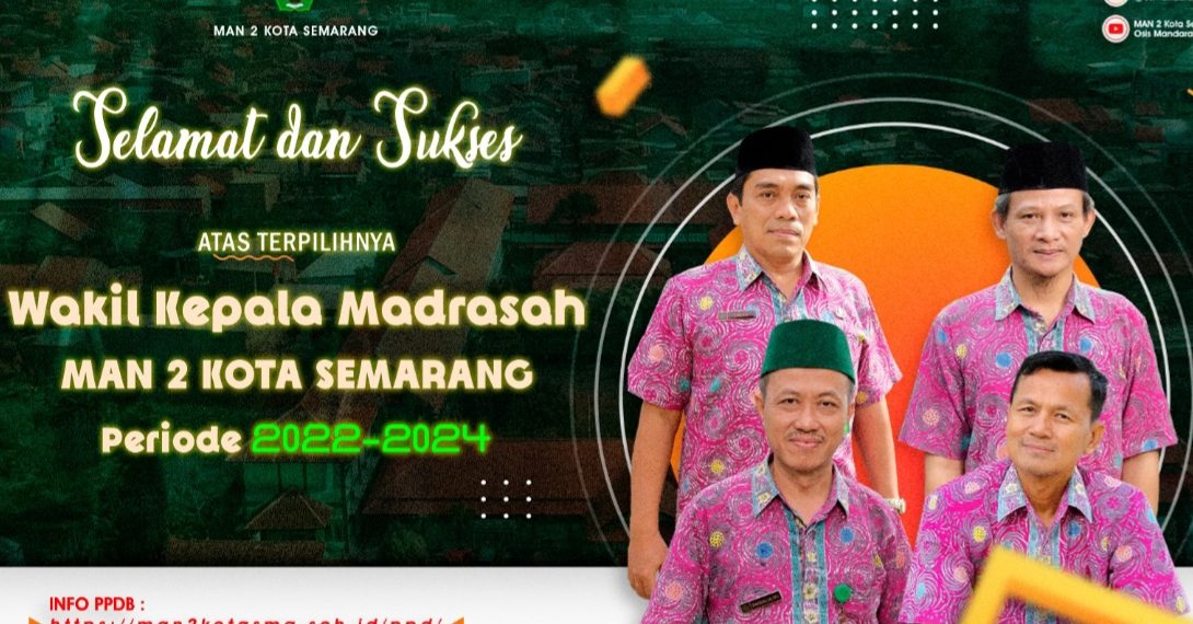 Sertijab Wakil Kepala MAN 2 Kota Semarang