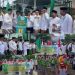 Karnaval Hari Santri KKM MI Kecamatan Pedurungan dan Gayamsari Dilepas oleh Kakankemenag Kota Semarang