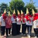Serunya Lomba Estafet Hanger, DWP Kemenag Kota Semarang