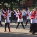 Semangat HUT RI, DWP Kemenag Kota Semarang Gelar Senam