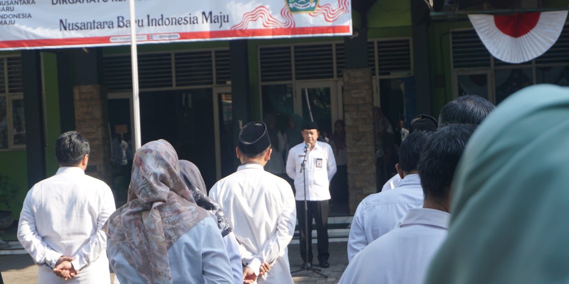Amanat Kakankemenag Kota Semarang dalam Apel Pagi