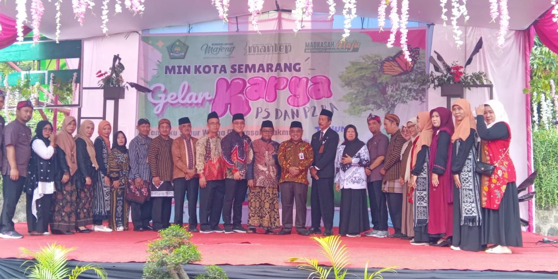 Kakankemenag Kota Semarang Apresiasi Gelar Karya P5 dan P2RA MIN Kota Semarang