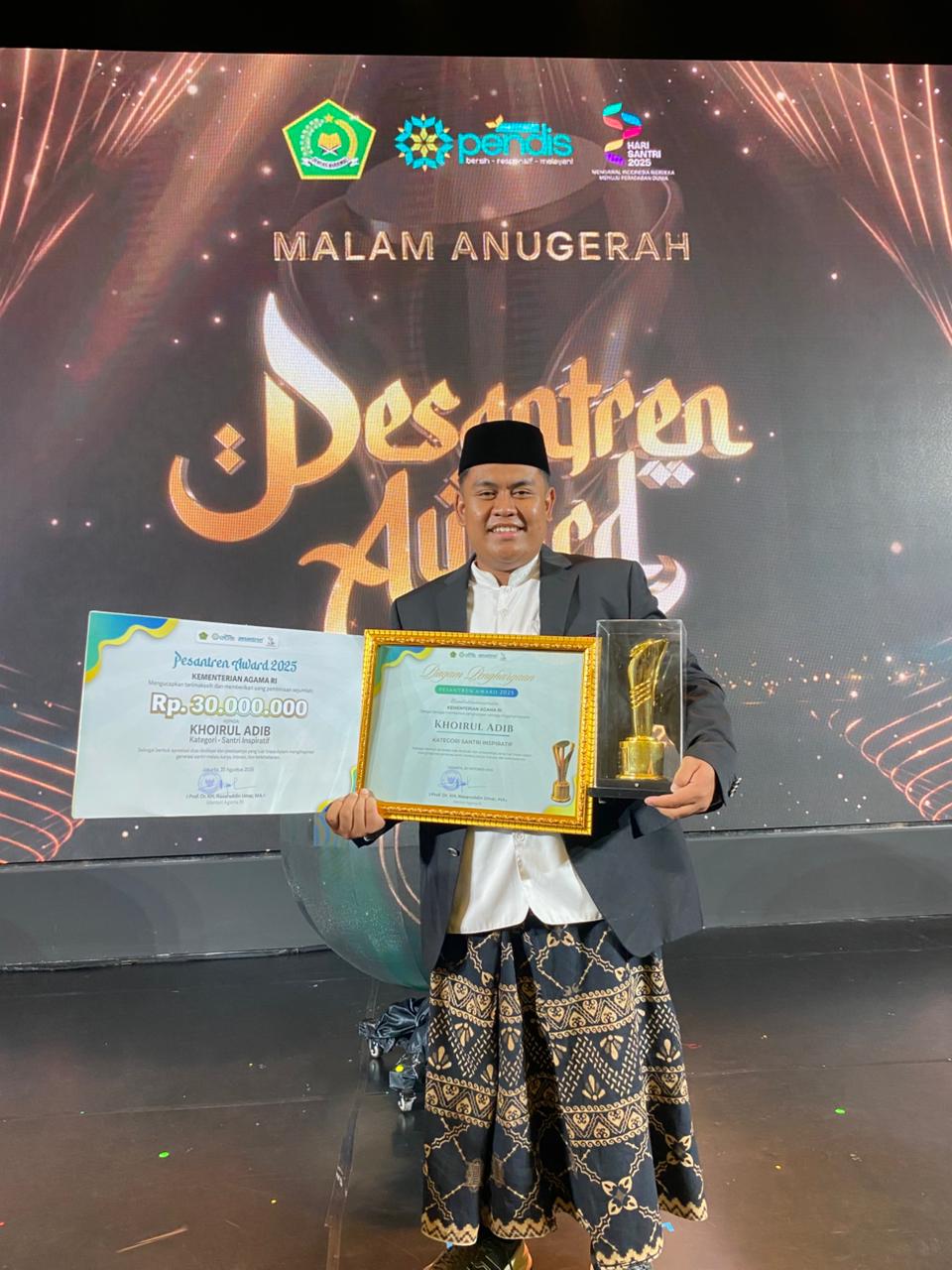 Santri Darul Ilmi Meteseh Raih Juara 1 Santri Inspiratif Nasional 2025